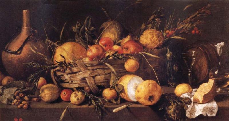 PEREDA, Antonio de Still Life with Frunt Norge oil painting art